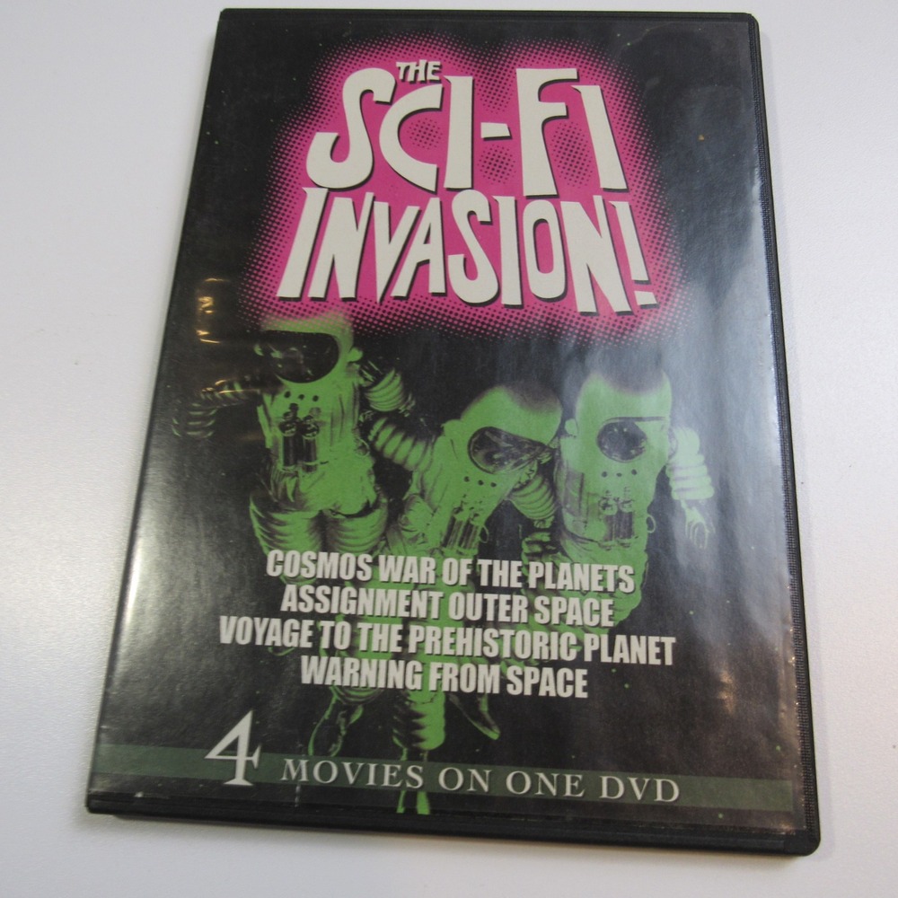 The Sci-Fi Invasion! DVD 4 Movies on One Disc Cosmos War Assignment Outer